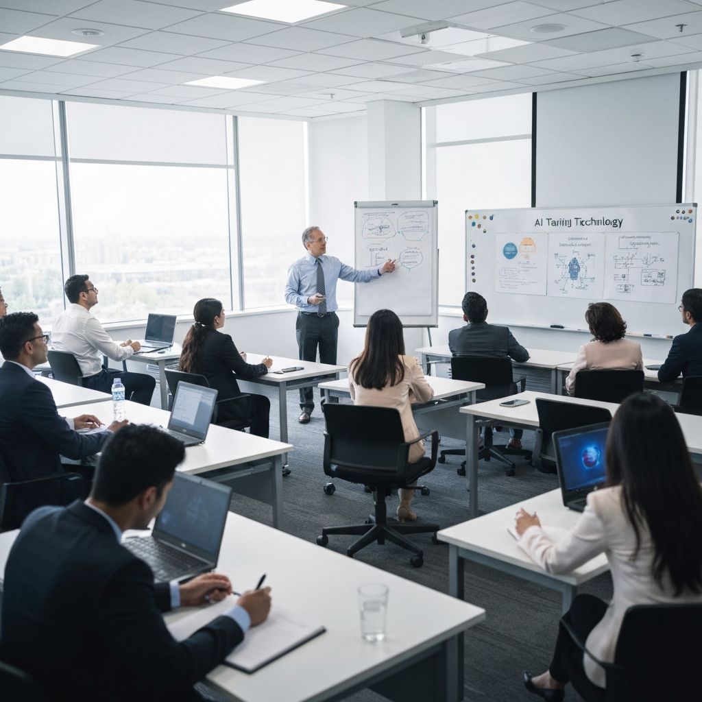 Corporate training environment